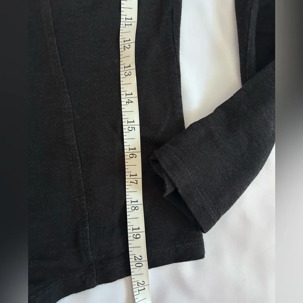 Mossimo Asymmetrical Sweater Jacket with Zipper Moto Jacket Size Medium